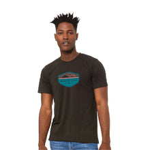Load image into Gallery viewer, Skyline Short Sleeve Soft Blend Tee- Expresso- Diamond Logo
