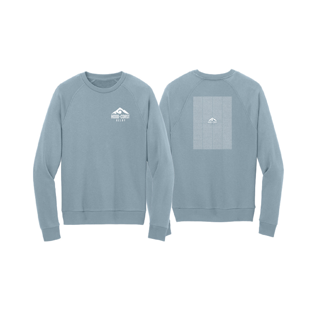 Unisex Organic Pullover Crewneck - Light Blue - HTC Name List