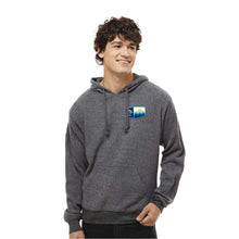 Load image into Gallery viewer, Reverse Fleece Pullover Hoody - Charcoal - Patch Logo

