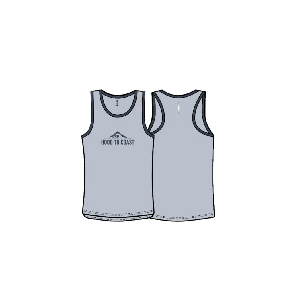 Men's Performance Tank -Heather Grey