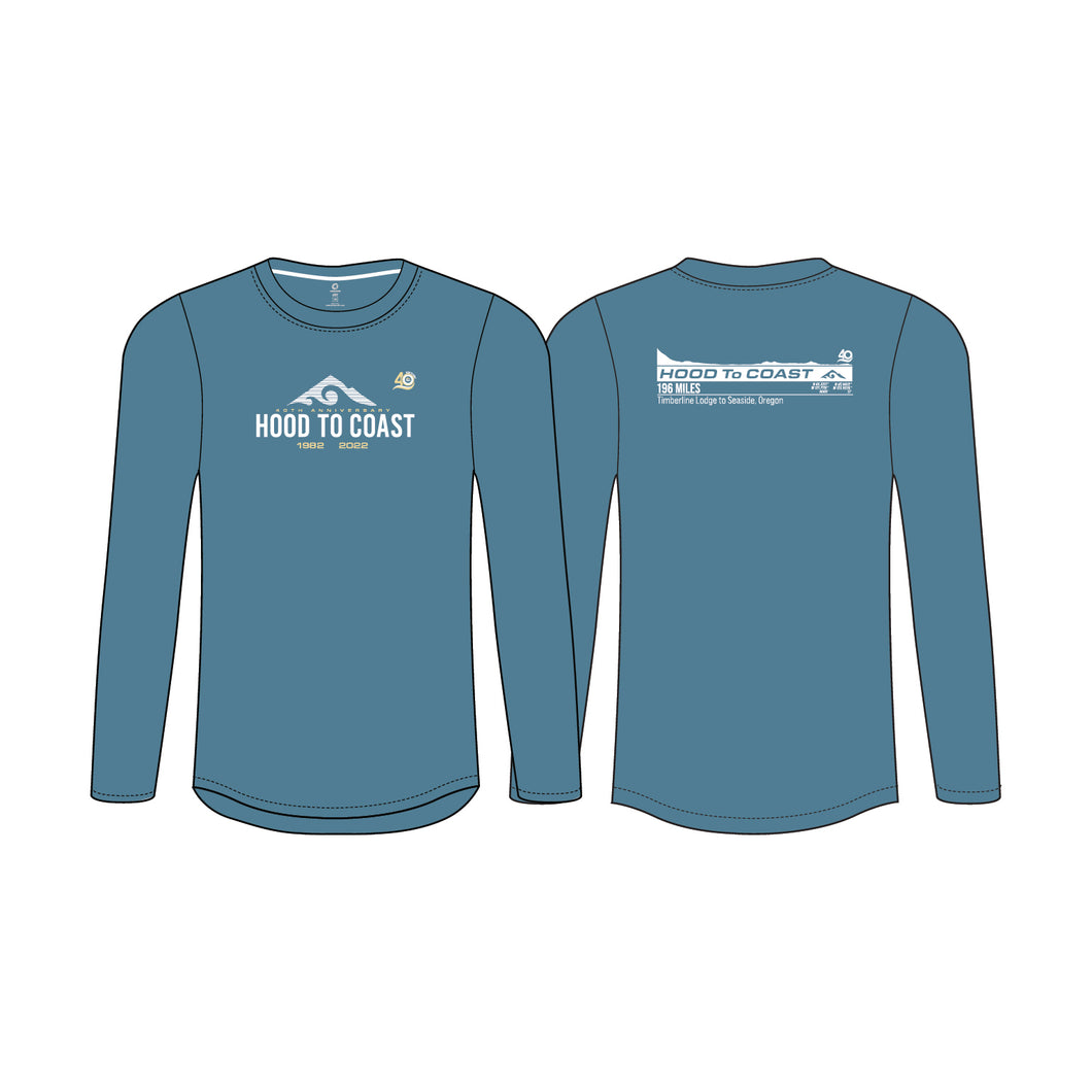 Men's Performance Long Sleeve Tee - Slate- HTC