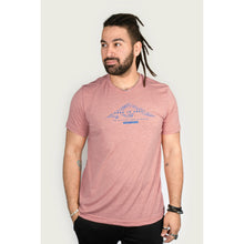 Load image into Gallery viewer, Mauve Tri-blend Tee -Hood to Coast Topo Logo
