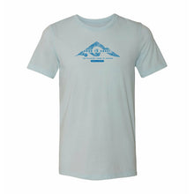 Load image into Gallery viewer, Ice Blue Tri-blend Tee -Topo Logo-
