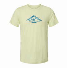 Load image into Gallery viewer, Spring Green Tri-blend Tee -Hood to Coast Topo Logo
