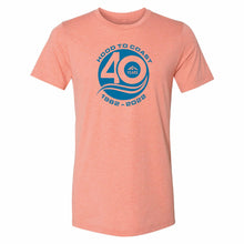 Load image into Gallery viewer, Sunset Tri-Blend Tee -Hood to Coast 40th anniversary
