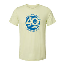Load image into Gallery viewer, Spring Green Tri-Blend Tee -Hood to Coast 40th Anniversary
